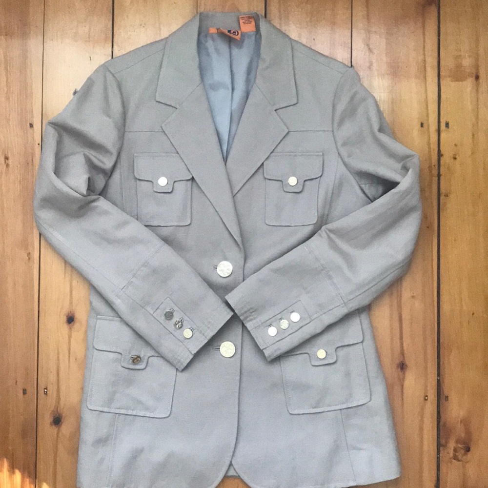 Tory Burch Gray Blazer
